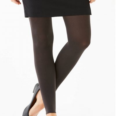 J.Jill - S - NEW Footless Tights - Dark Charcoal _ NWT